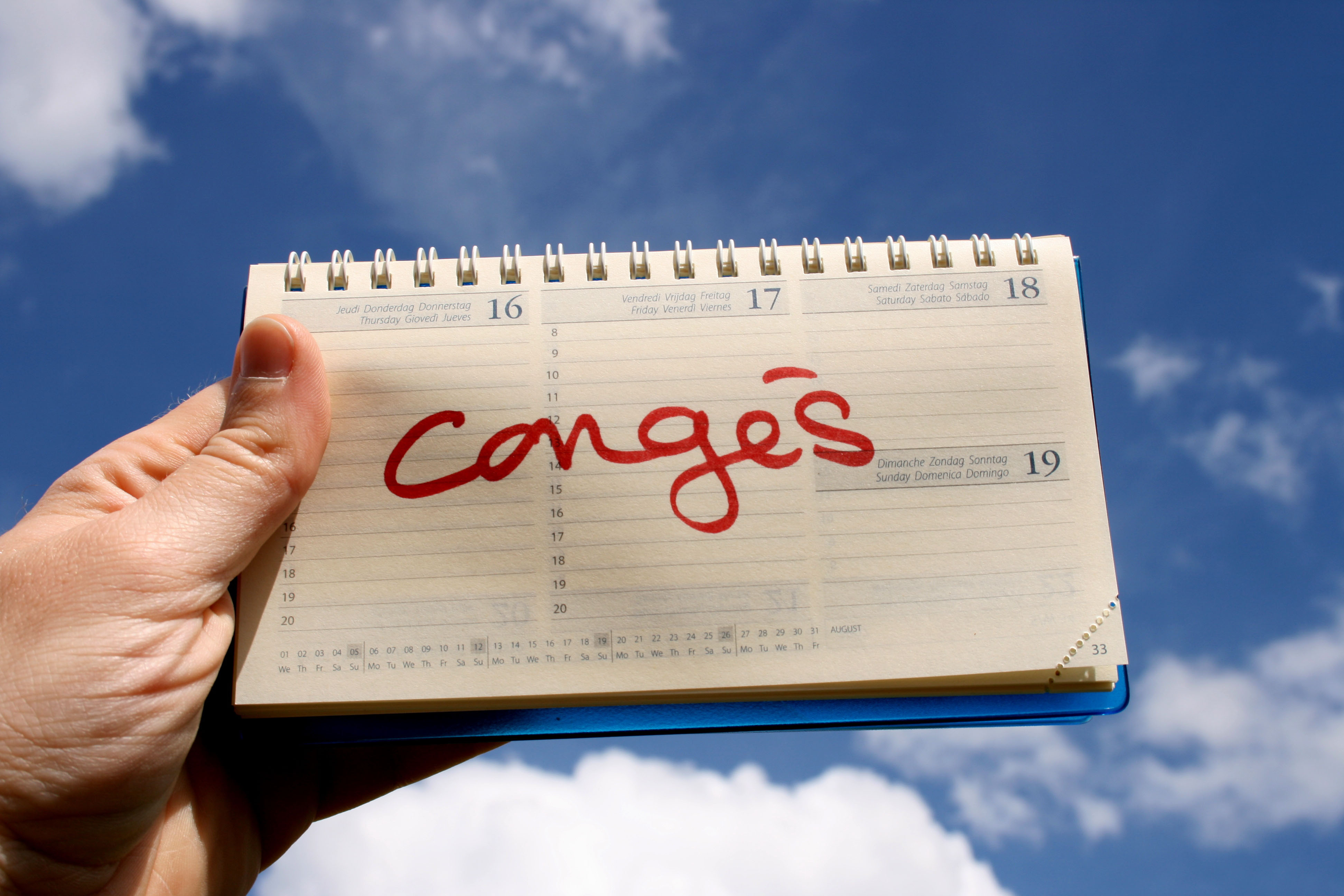 Accord relatif aux congés payés