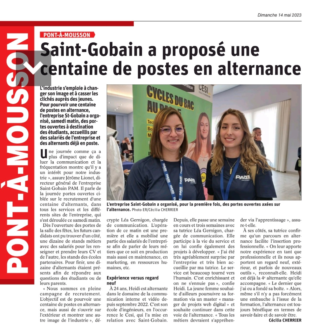 Est Républicain du 14 mai 2023