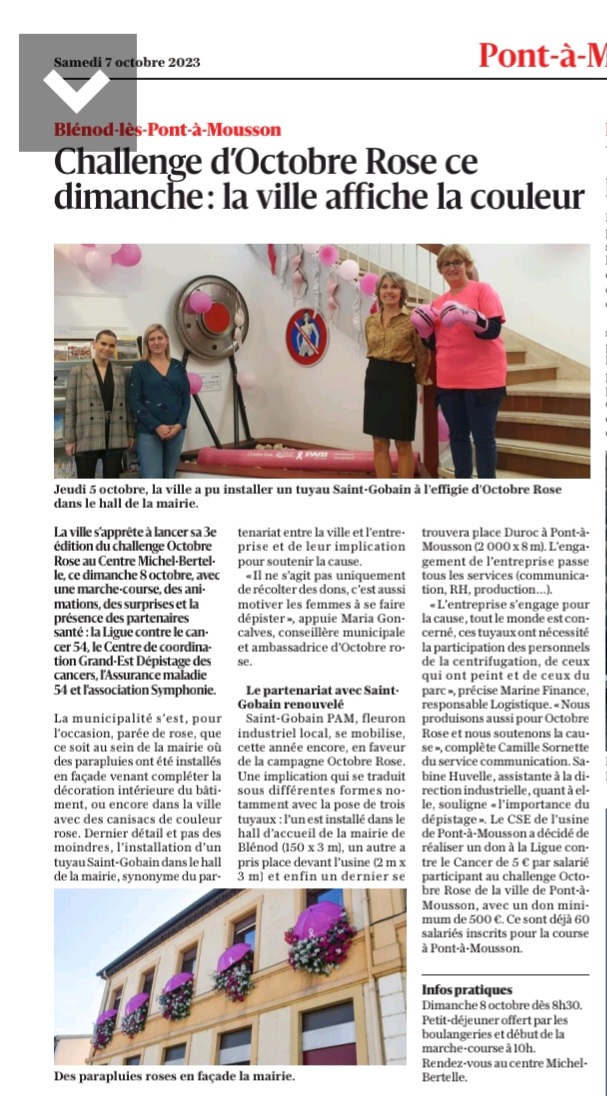 L&rsquo;Est Républicain du 07 octobre 2023