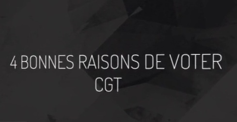 4 bonnes raisons de voter CGT !