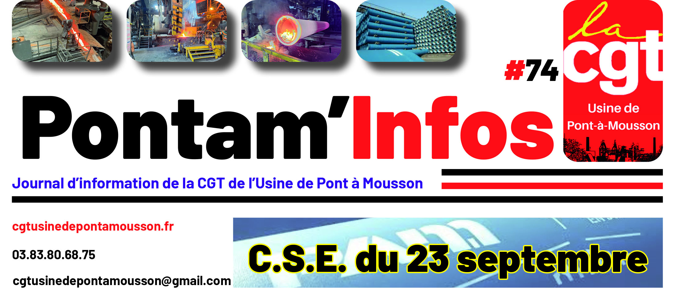 Pontam&rsquo;infos #74