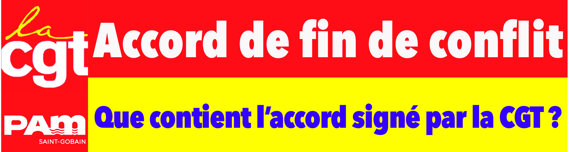Accord de fin de conflit : Que contient l&rsquo;accord signé par la CGT ?