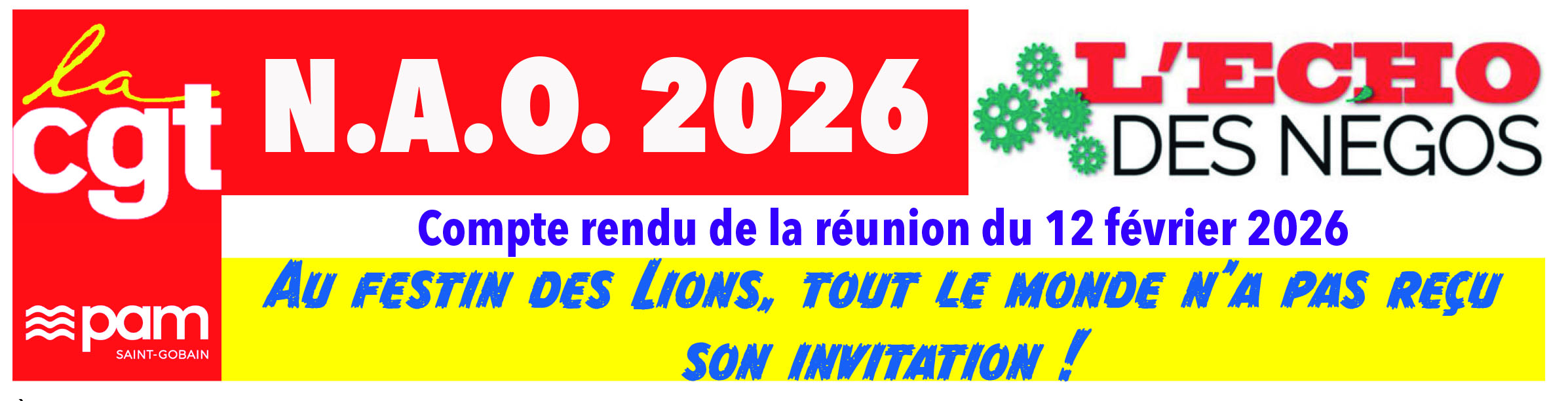 N.A.O. 2026 – L&rsquo;écho des négos #2